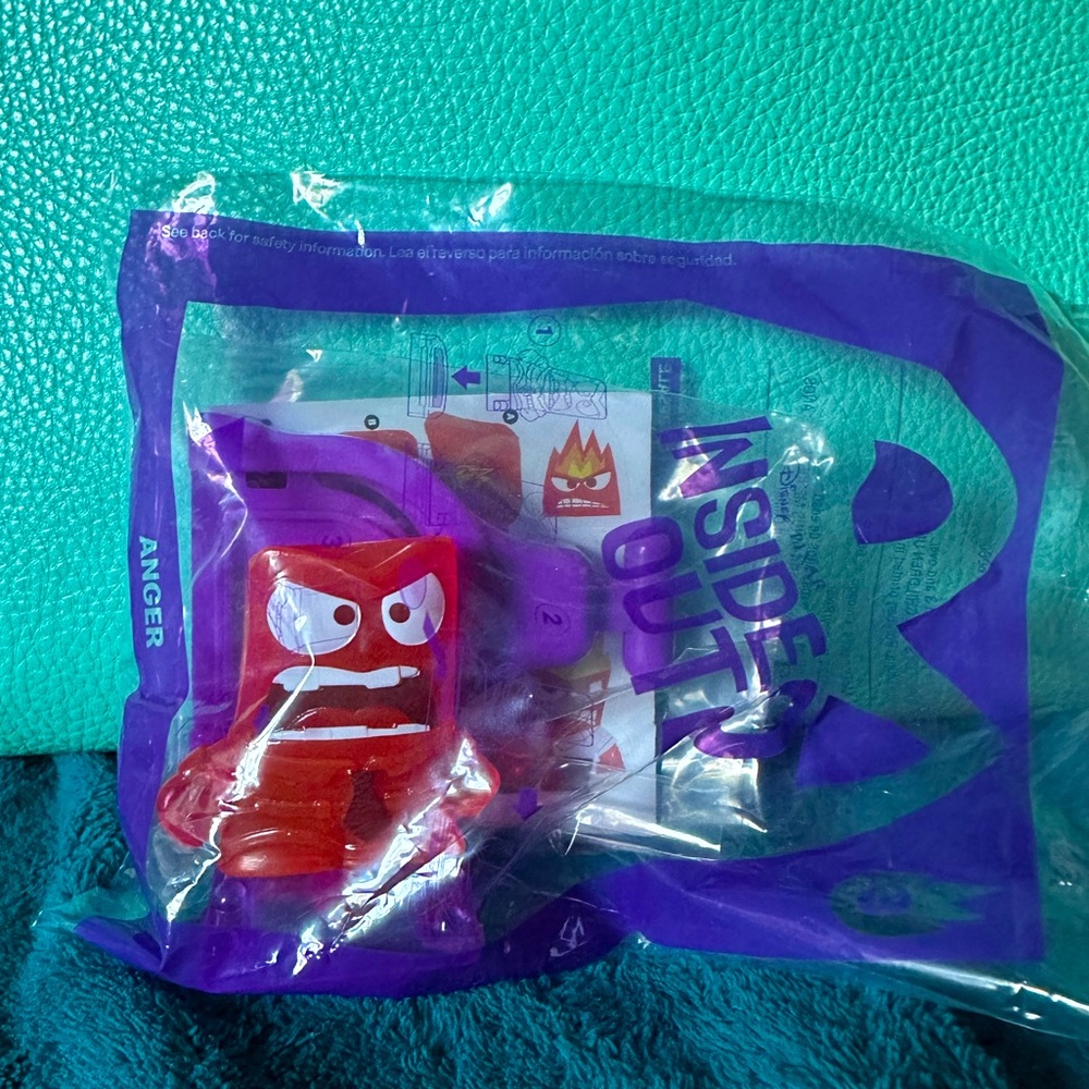 COPY - Anger from Inside Out 2 McDonald’s Toy Collection